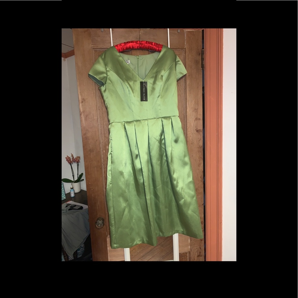 Green Cocktail Dress